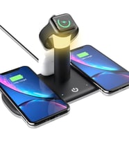 Lexroo BW02 Aple Kablosuz Wireless Hızlı Şarj Standı Iwatch Airpods iPhone 11 11 Pro 12 12 Pro 13
