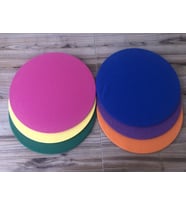 KARIŞIK RENKLİ SUPLA 33 CM (MDF DAHİL ) (6 ADET) (Çok Renkli)