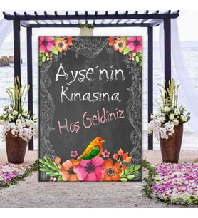 Karatahta Konsept Kına Pano