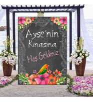 Karatahta Konsept Kına Pano