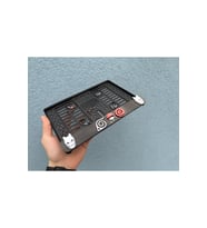 Anime 3d Kabrtmalı Pleksi Motor Plakalığı