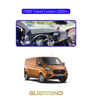 FORD Transit Custom 2020+TORPİDO KORUMA HALISI MAVİ KENAR