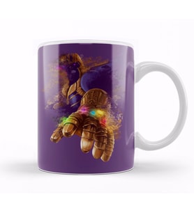 Disappearing Thanos Avengers Endgame Kupa Bardak Porselen
