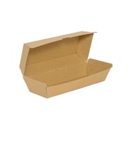 Sandwıch Box Paket Servis kutusu 19,5x11x7 200 adet