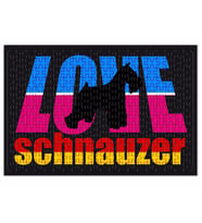Love schnauzer Puzzle 240 Parça Yapboz