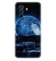 Huawei Nova Y70 Y90 Nova 9 SE  Kılıf Desemli Silikon Mavi Gece 1605