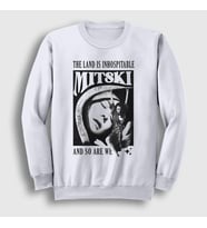 Presmono Unisex Beyaz Inhospitable Müzik Mitski Sweatshirt 543481tt