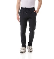 Monox Erkek Slim Fit Likralı Jogger Pantolon (Petrol)