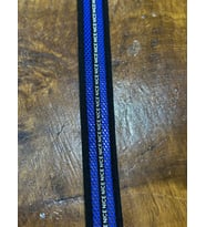 LASTİKLİ NİCE YAZILI EN 1 CM MAVİ ŞERİT LASTİK DİKİŞ GİYİM AKSESUARI 1 METRE