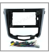 NISSAN QASHQAI DİJİTAL 2014-2021 UYUMLU / X-Trail 2014-2020 10.1 INC MULTİMEDYA ÇERÇEVESİ-SOKET
