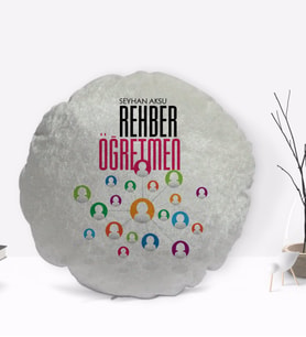 BK Gift Kişiye Özel İsimli Rehber Öğretmen Tasarımlı Dekoratif Kırlent Yastık-1