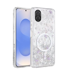 Onegif Galaxy A07 4G Misk Simli Magsafe Kapak - Desen 2