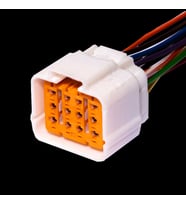 İş Makınası Soketi 12 Pin Kablolu