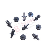 VW Audi Skoda Seat OEM 16186729901C için 10 Adet Tampon Trim Panel Tutucu Klips Genişleyen Perçin