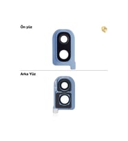 Samsung Galaxy A40 Kamera Lensi Full Kamera lensi sade lens kamera camı kamera merceği