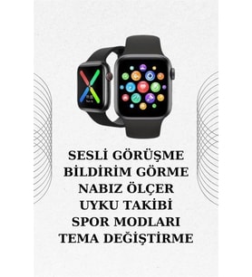 İkili Set Dev Kampanya Ucuz Kulaklık Ucuz Akıllı Saat Gürültü Önleyici Uzun Pil Ömrü