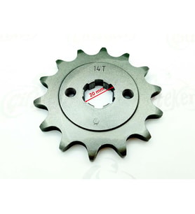 HERO KARİZMA ÖN DİŞLİ 520-14T İÇ 20 mm 6 TIRNAKLI