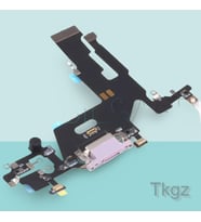 Apple İphone 11 Full Şarj Soketi Filmi FLEX (MOR)