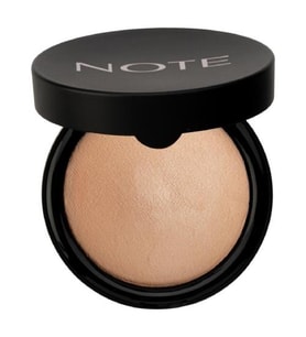 Note Baked Powder Işıltılı Bitişli Fırınlanmış Toz Pudra - 06 Gold Bronze