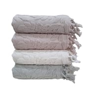 JAKARLI BUKLE HAVLU 50*90 ARNİCA  (4 adet)