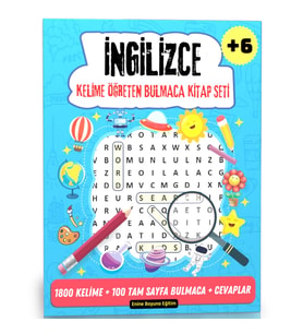 İngilizce Kelime Öğreten Bulmaca Kitap Seti (4 Kitap)