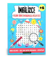 İngilizce Kelime Öğreten Bulmaca Kitap Seti (4 Kitap)