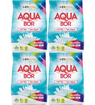 Boron AquaBor Matik Toz Çamaşır Deterjanı 24KG (Renkliler İçin) 160 Yıkama (4PK*6KG)