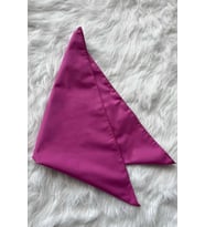 Elbise Tülbent Bone Bandana Yazma ( Elbise Dahil Değildir! ) (Mor)