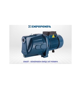 Empo 1 Hp-380V-Jet Santrifüj Su Pompası-Bakır Sargı