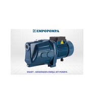 Empo 1 Hp-380V-Jet Santrifüj Su Pompası-Bakır Sargı