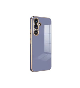 Galaxy S24 FE Kılıf Volet Silikon - Mavi