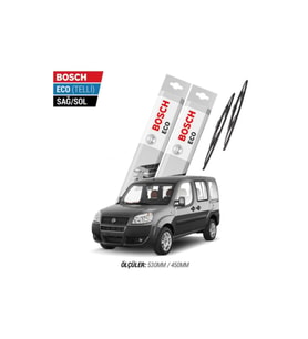 Fiat Doblo 2009 Model Silecek Takımı Bosch Eco (telli)