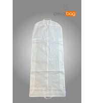 2'li Gelinlik ve Abiye Kılıfı, 70x80+20 cm, Hafif ve Şık Beyaz