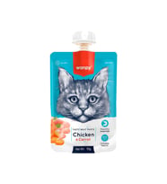 Wanpy Kedi Ödülü Tavuklu Havuçlu Ezme 90 Gr