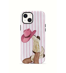iPhone 15 Vorian Çift Katmanlı Kılıf Pink Rodeo