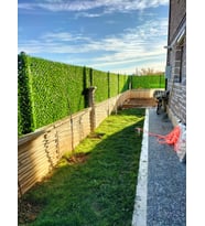 Yapay Çim  Çit Örgü Telli Bahçe Çiti 50 cm x 3 Mt (Y.Yeşil)