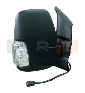 Ford Yeni Transit V 363 2014  Dış Dikiz Aynası Sol Beyaz Sinyallı   Manuel Kısa Kollu (Oem No:Bk3117