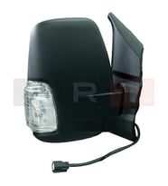 Ford Yeni Transit V 363 2014  Dış Dikiz Aynası Sol Beyaz Sinyallı   Manuel Kısa Kollu (Oem No:Bk3117