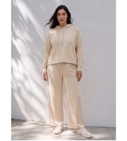 LCW Petite Bej Soft Touch Kadın Eşofman Altı