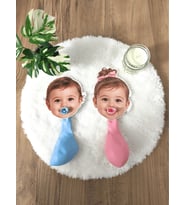 Pamuğum Atelier Kişiye Özel Renkli Balonlu Doğum Günü Hediyeliği (15-25-35-50 Adet)