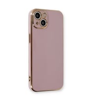 Apple İphone 13 Kılıf Volet Silikon - Mor