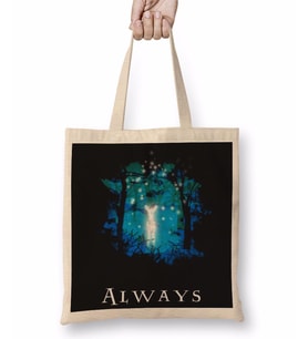 Harry Potter Snape's Patronus Bez Çanta Uzun Saplı