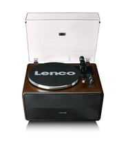 Lenco LS-470 WA 4 DAHİLİ HOPARLÖRLÜ BLUETOOTHLU PİKAP PLAK ÇALAR AHŞAP (KAHVE)