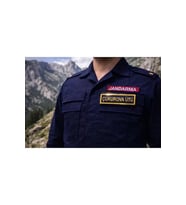 Jandarma Asayiş Pvc İsimlik, , Cırtlı, 10 Cm X 2,5 Cm, Mevzuata Uygun