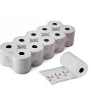 yazarkasa pos termal rulo 56x16 tam metre 1 paket 10 adet