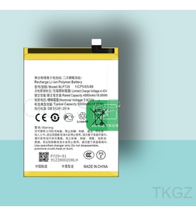 Tkgz - OPPO REALME C3 - BLP-729 - Uyumlu Pil - Servis Sıfır