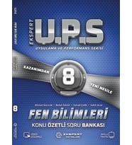 8. Sınıf Ekspert U.P.S Fen Bilimleri Konu Özetli Soru Bankası