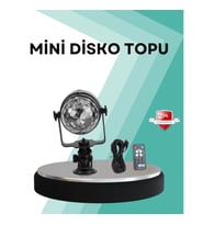 Mey İthalat® Uzaktan Kumandalı RGB Disko Projektör Işığı