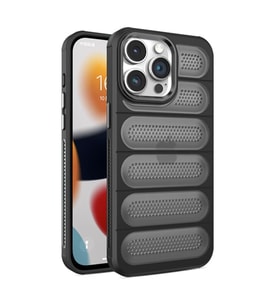 Newface Apple iPhone 14 Pro Max Kılıf Airmax Silikon Kapak - Siyah