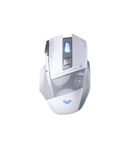 Aula SC550 Beyaz RGB Makrolu Optik Kablosuz Oyuncu Mouse Teşhir